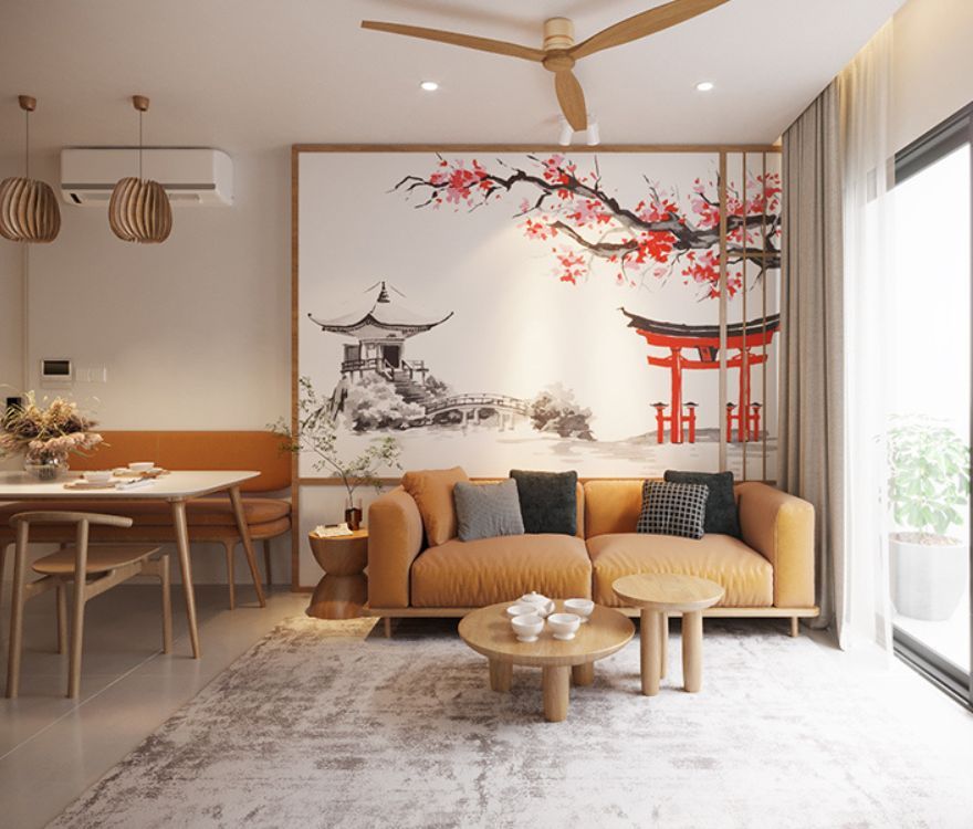 Mẫu nội thất căn hộ chung cư 1 phòng ngủ 06
