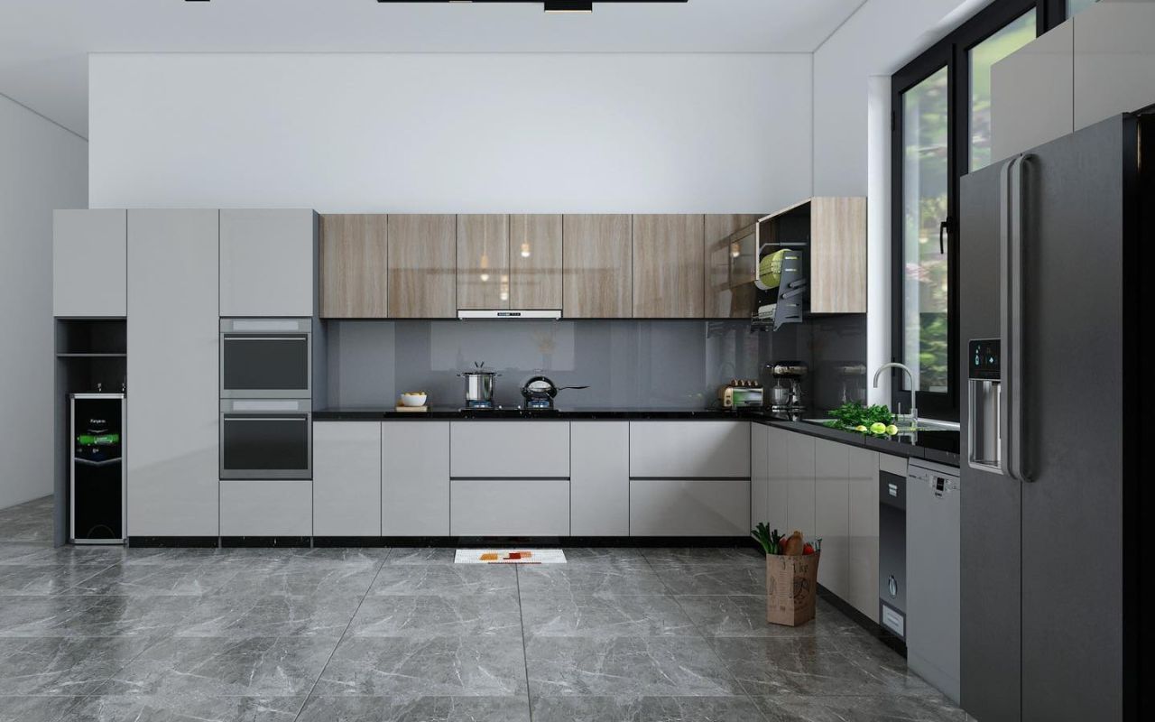 Tủ Bếp Acrylic Hay Laminate Đẹp Hơn? Lựa Chọn Nào Cho Căn Bếp Hiện Đại?